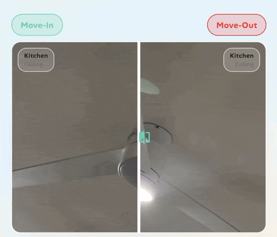 Evidence comparison view